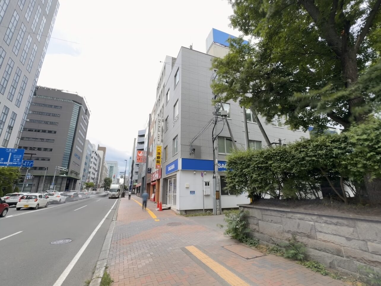 北海道大学の南側に位置するアクセス抜群の立地